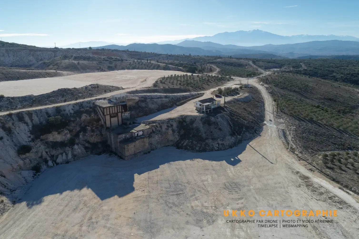 Captation par drone de sites industriels